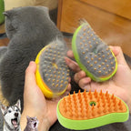 CURAPETS Steamy Brush Electric Pet Groomer