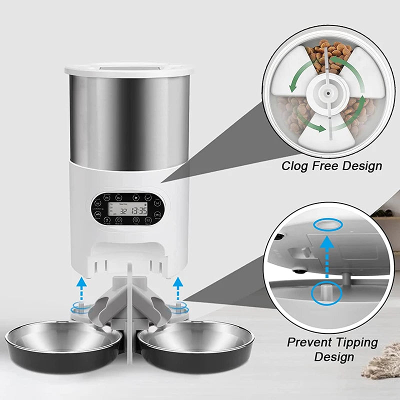 CURAPETS Smart Swirl Automatic Feeder
