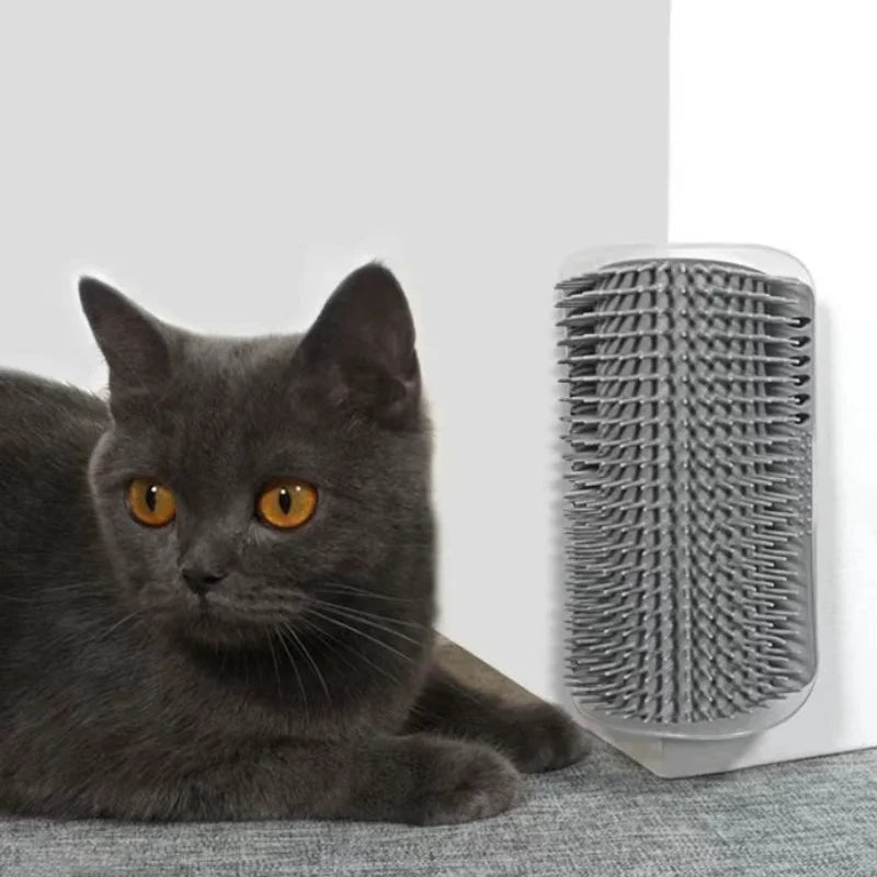 CURAPETS Cat Corner Massage Grooming Brush