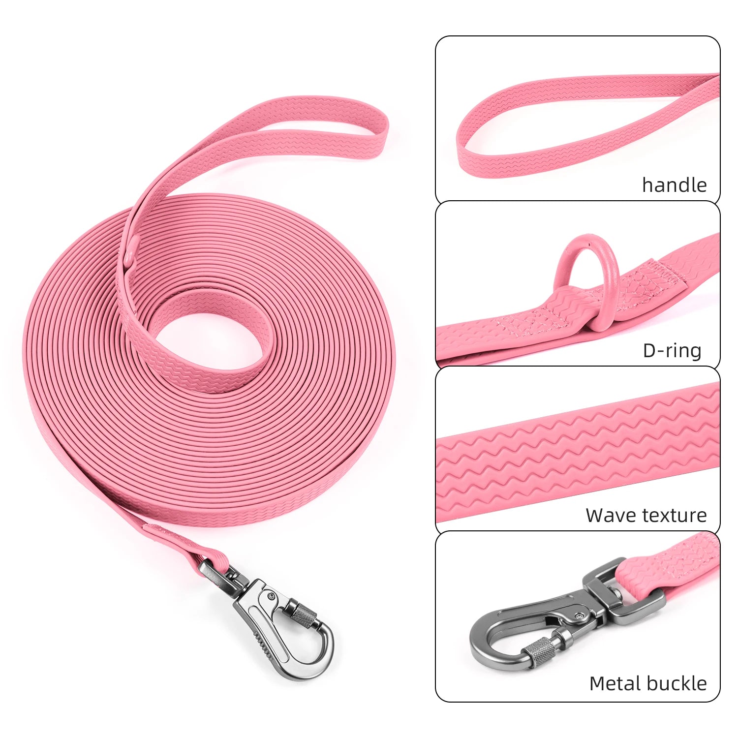 CURAPETS TrailGuard PVC Training Leash