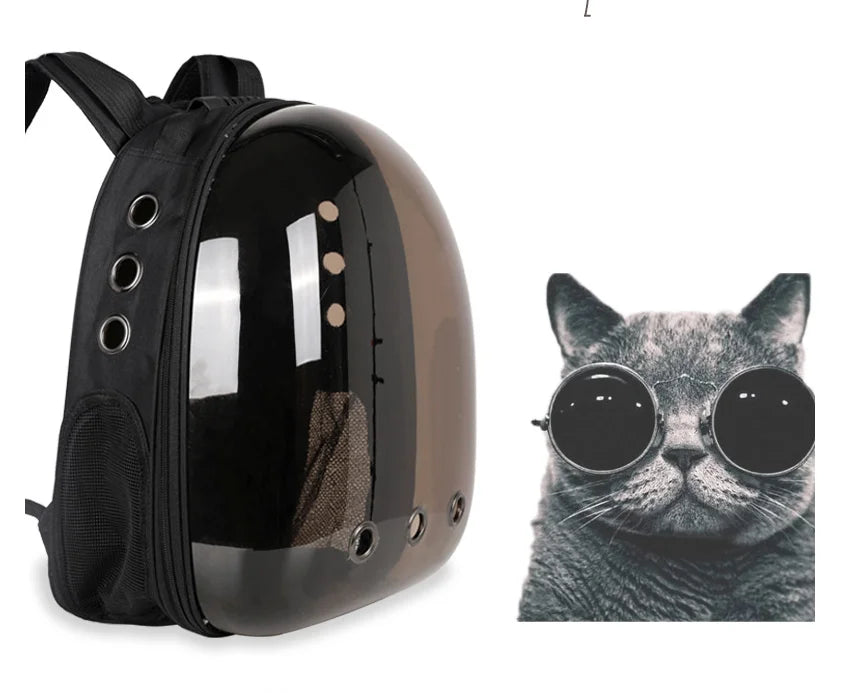 CURAPETS Space Capsule Cat Backpack Carrier