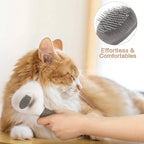 CURAPETS Self-Cleaning Grooming Brush