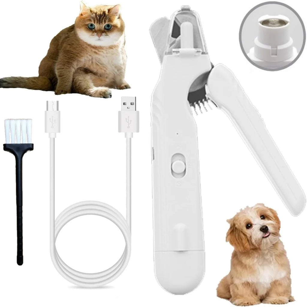 CURAPETS QuietCare LED Pet Nail Grinder