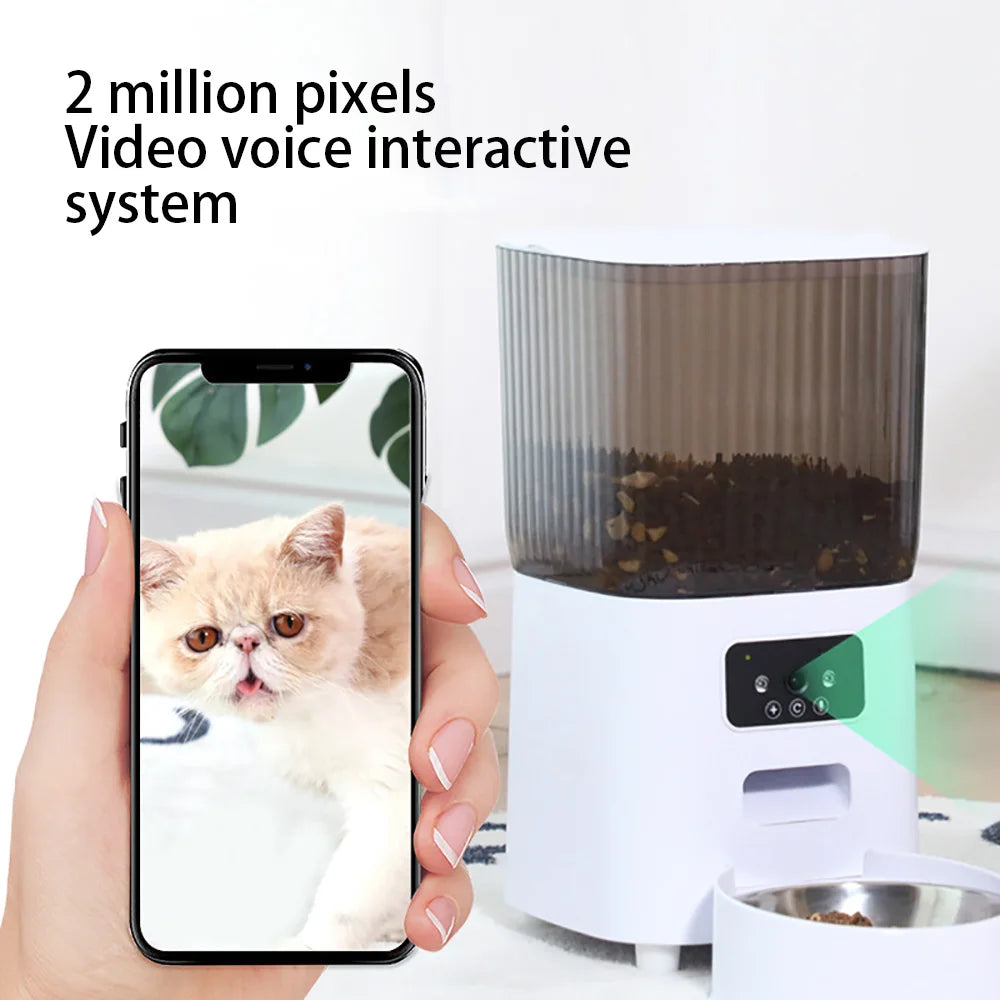 CURAPETS Smart 5L Feeder with HD Camera