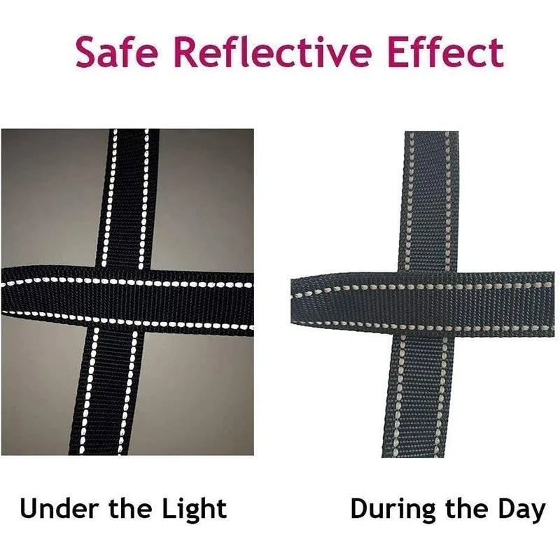 CURAPETS Night Reflective Training Lead Leash