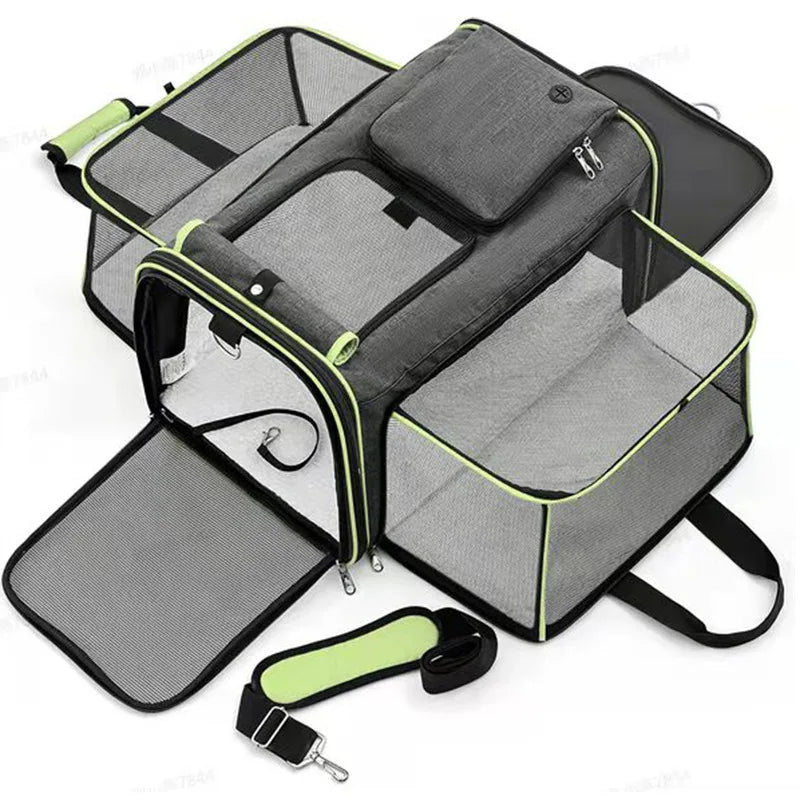 CURAPETS Foldable Travel Pet Carrier Bag