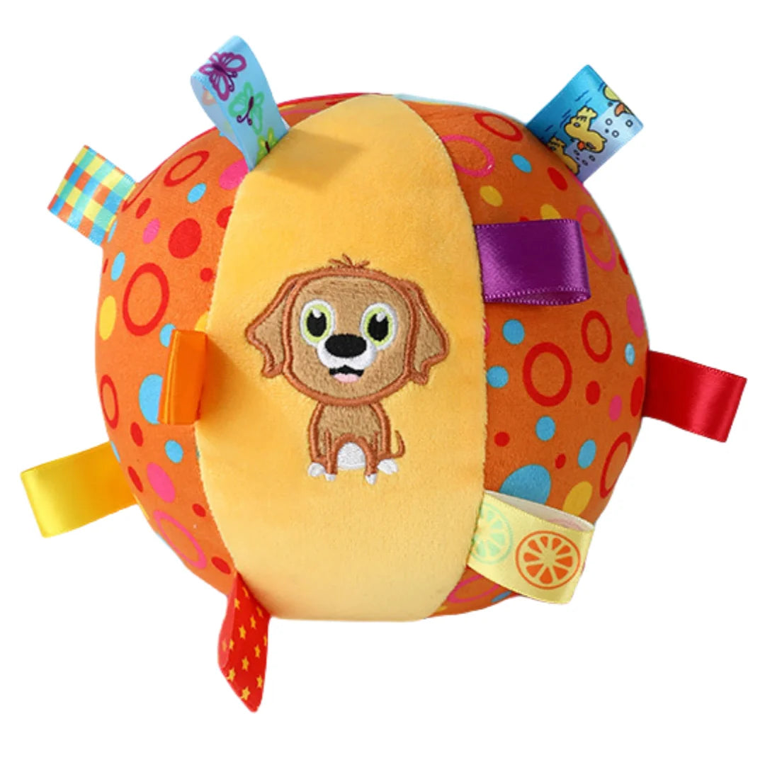 CURAPETS Plush Vocal Chew Ball Toy