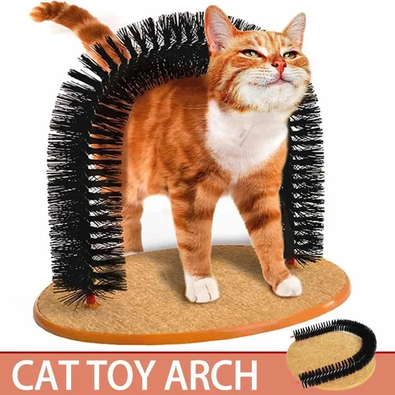 CURAPETS Self-Grooming Arch Cat Spa Toy