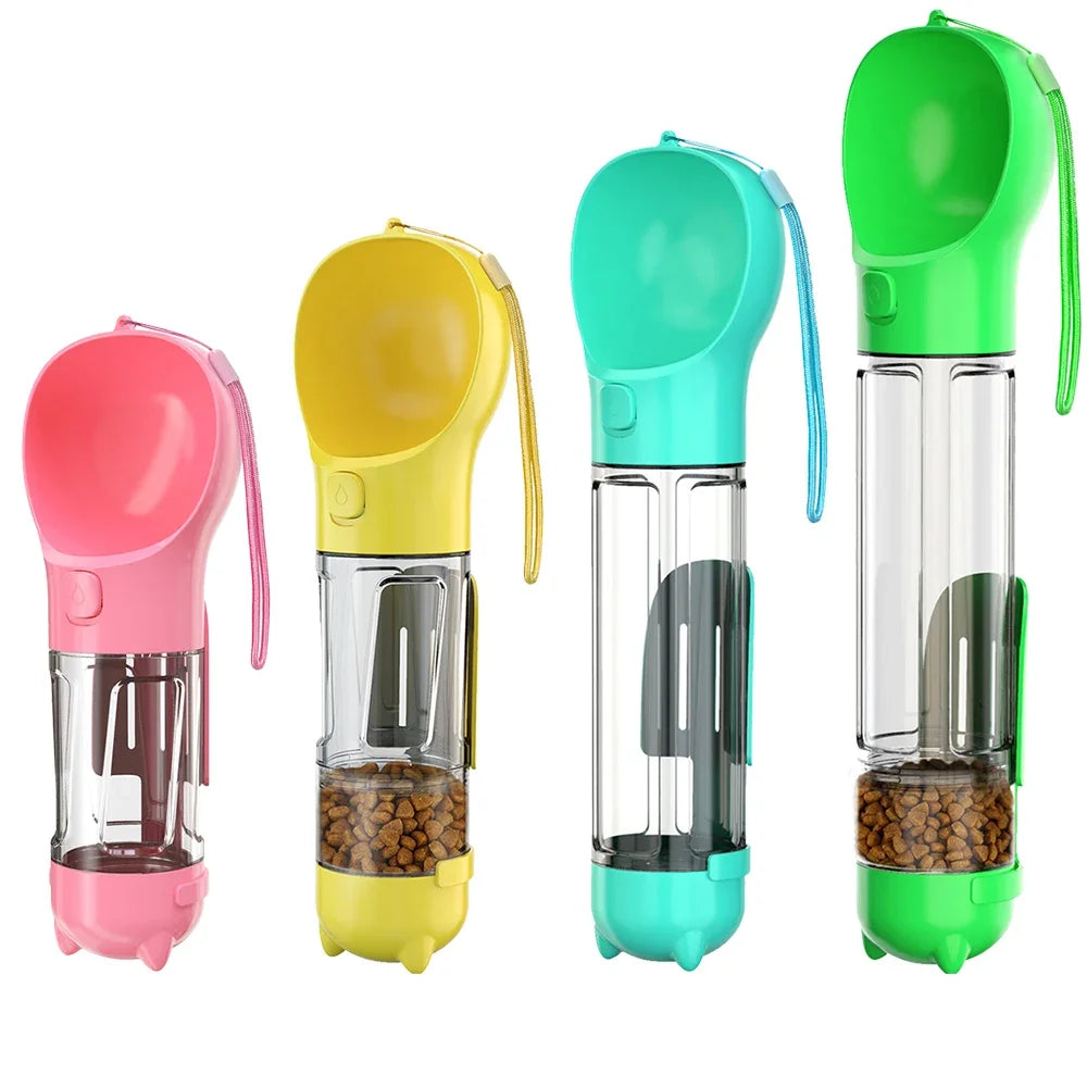 CURAPETS 3-in-1 Travel Hydration Bottle