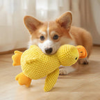 CURAPETS Plush Goose Squeak Chew Toy