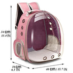 CURAPETS Bubble Capsule Cat Carrier Backpack