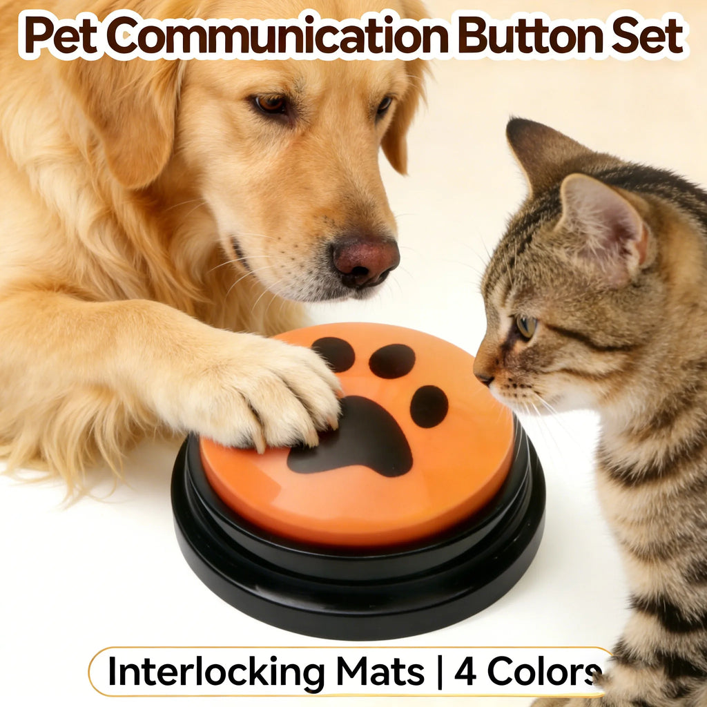 CURAPETS Recordable Pet Communication Buttons Set