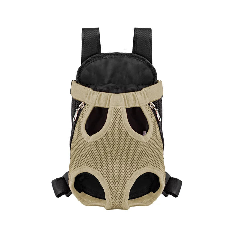 CURAPETS Camouflage Breathable Dog Travel Backpack