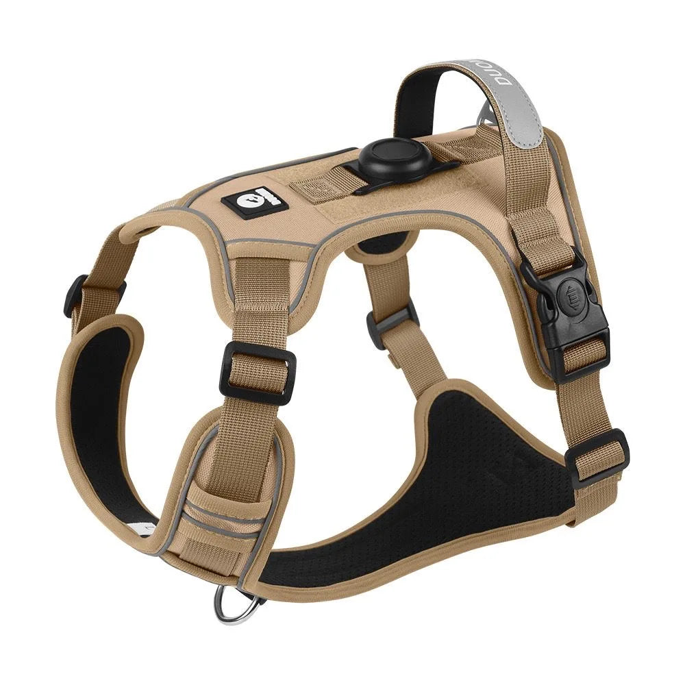 CURAPETS Airtag-Ready Reflective Dog Harness Set