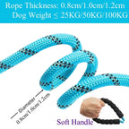 CURAPETS Reflective Rope Dog Leash