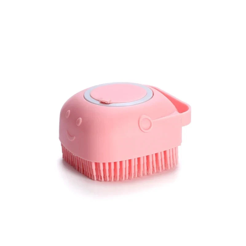 CURAPETS Silicone Pet Bathing Brush
