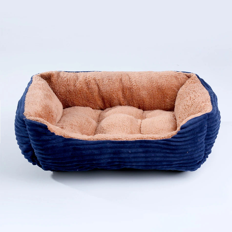 CURAPETS Calming Plush Square Pet Bed