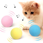 CURAPETS Smart Sounding Catnip Ball Toy