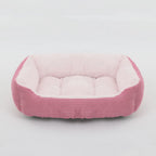 CURAPETS Calming Plush Square Pet Bed