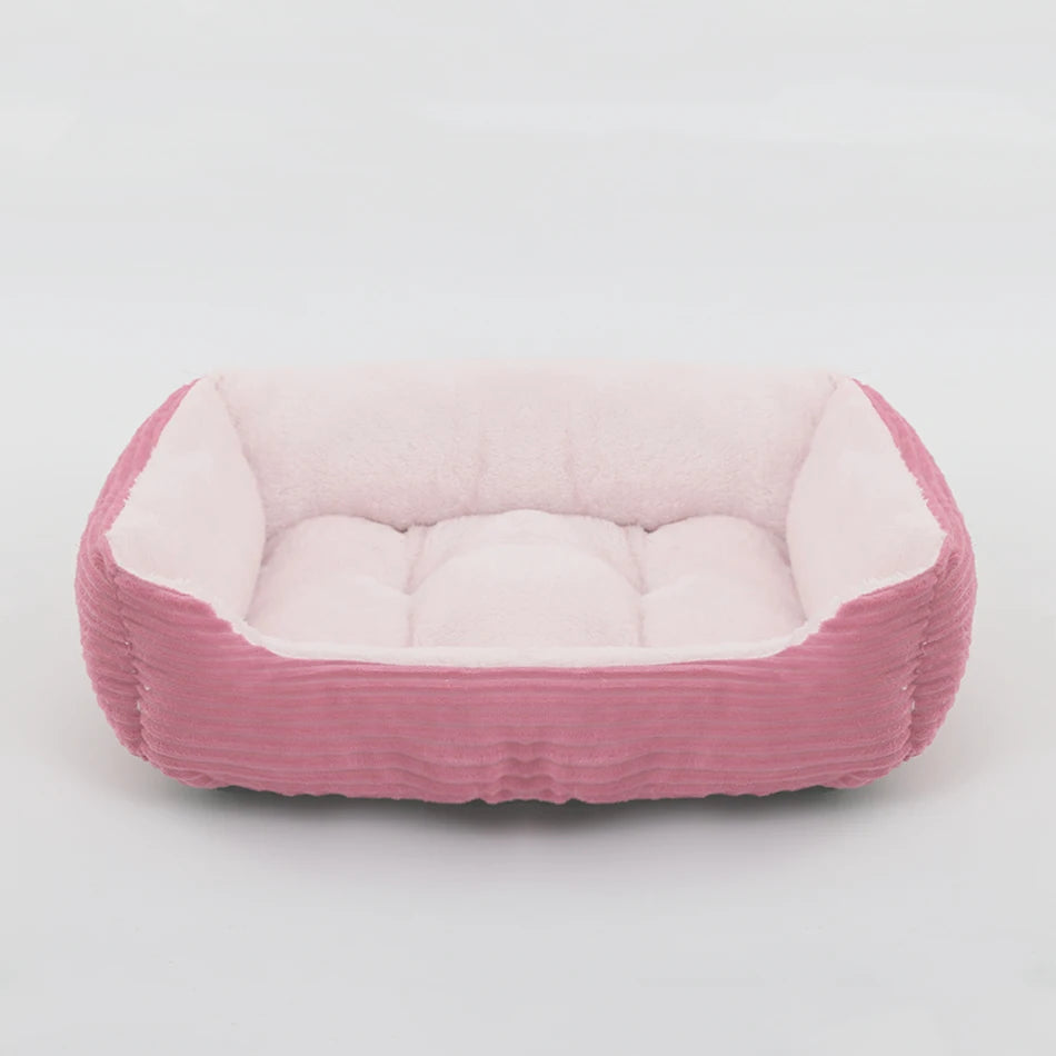 CURAPETS Calming Plush Square Pet Bed