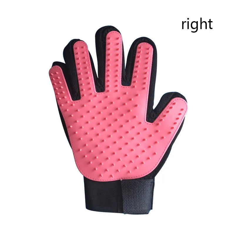 CURAPETS Silicone Deshedding Grooming Glove