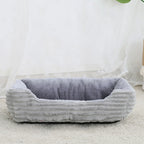 CURAPETS Calming Plush Square Pet Bed
