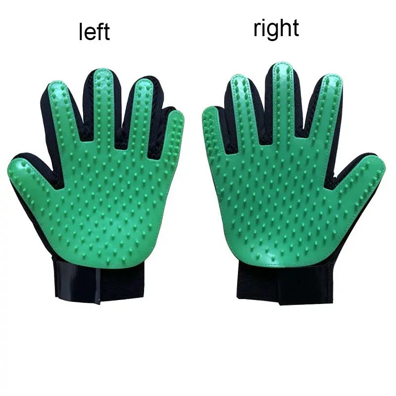 CURAPETS Silicone Deshedding Grooming Glove