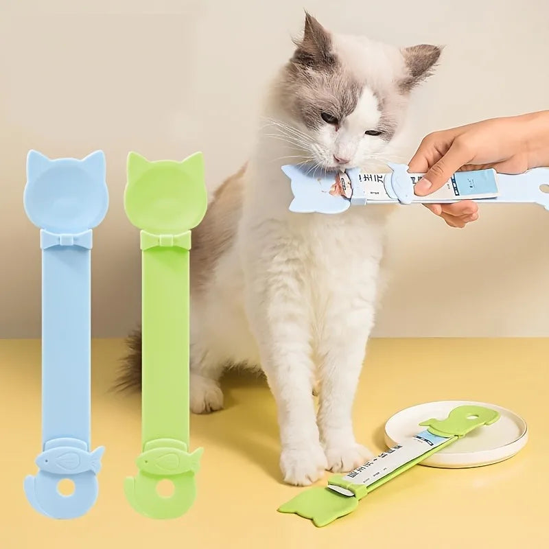 CURAPETS Lickable Wet Food Feeder Spoon