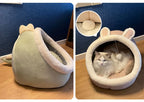 CURAPETS Deep Sleep Cat Cave Bed