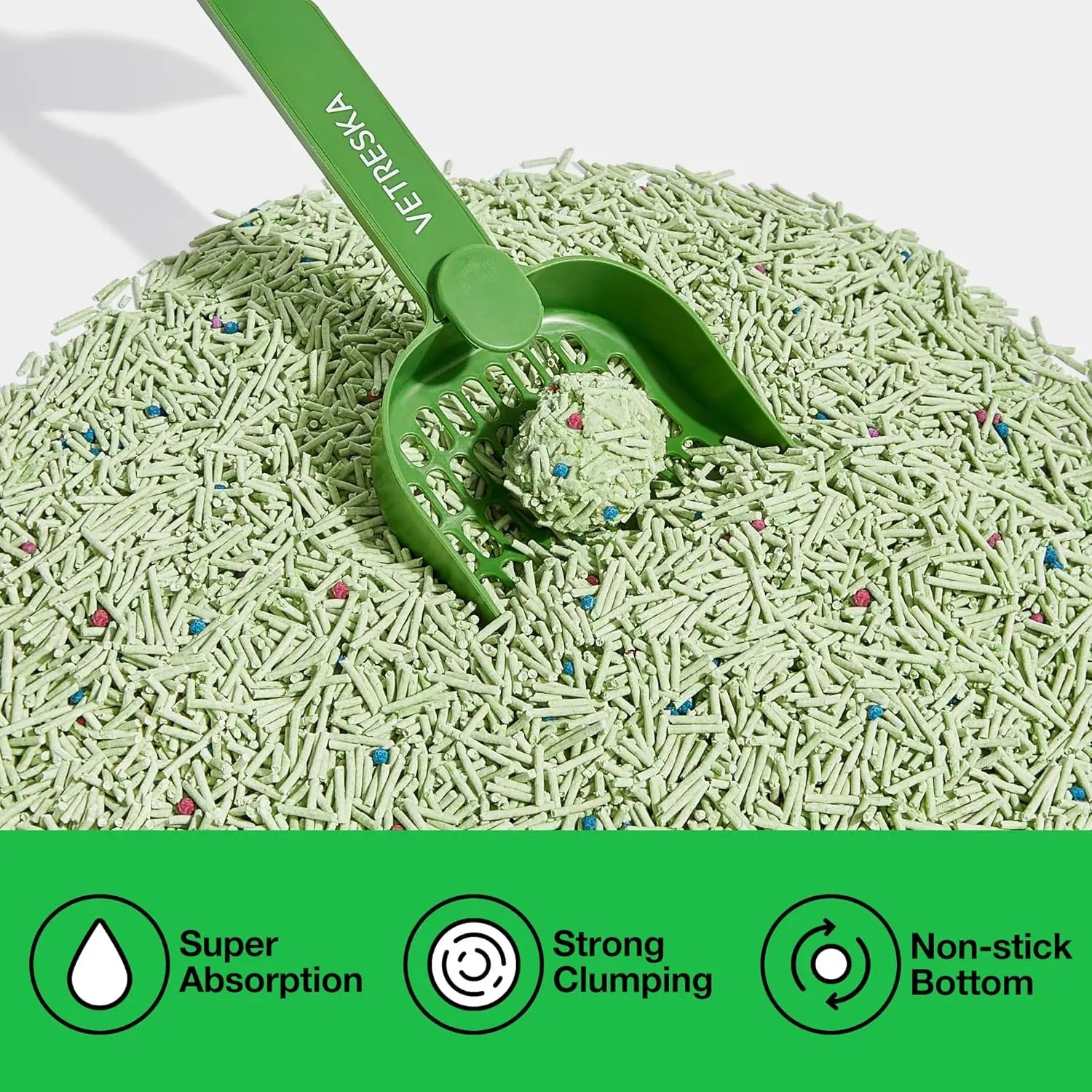 CURAPETS Natural Tofu Clumping Cat Litter