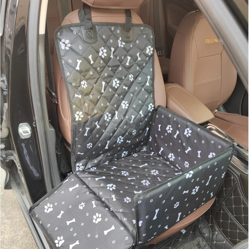 CURAPETS Oxford Hammock Pet Car Seat Carrier
