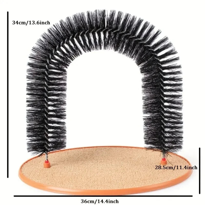 CURAPETS Self-Grooming Arch Cat Spa Toy