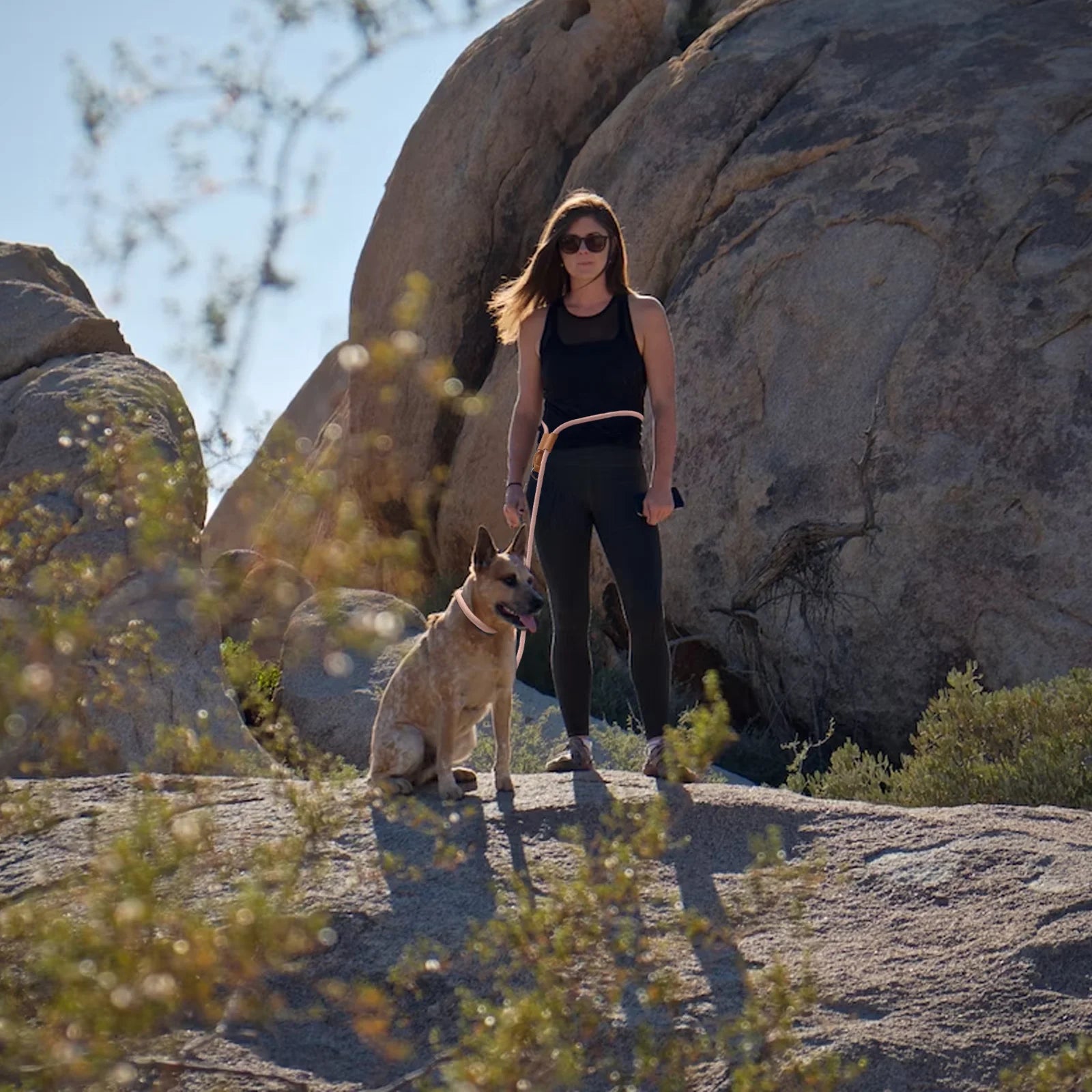 CURAPETS P-Shape Hands-Free Dog Leash