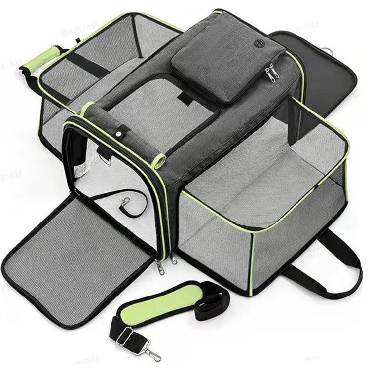 CURAPETS Foldable Travel Pet Carrier Bag