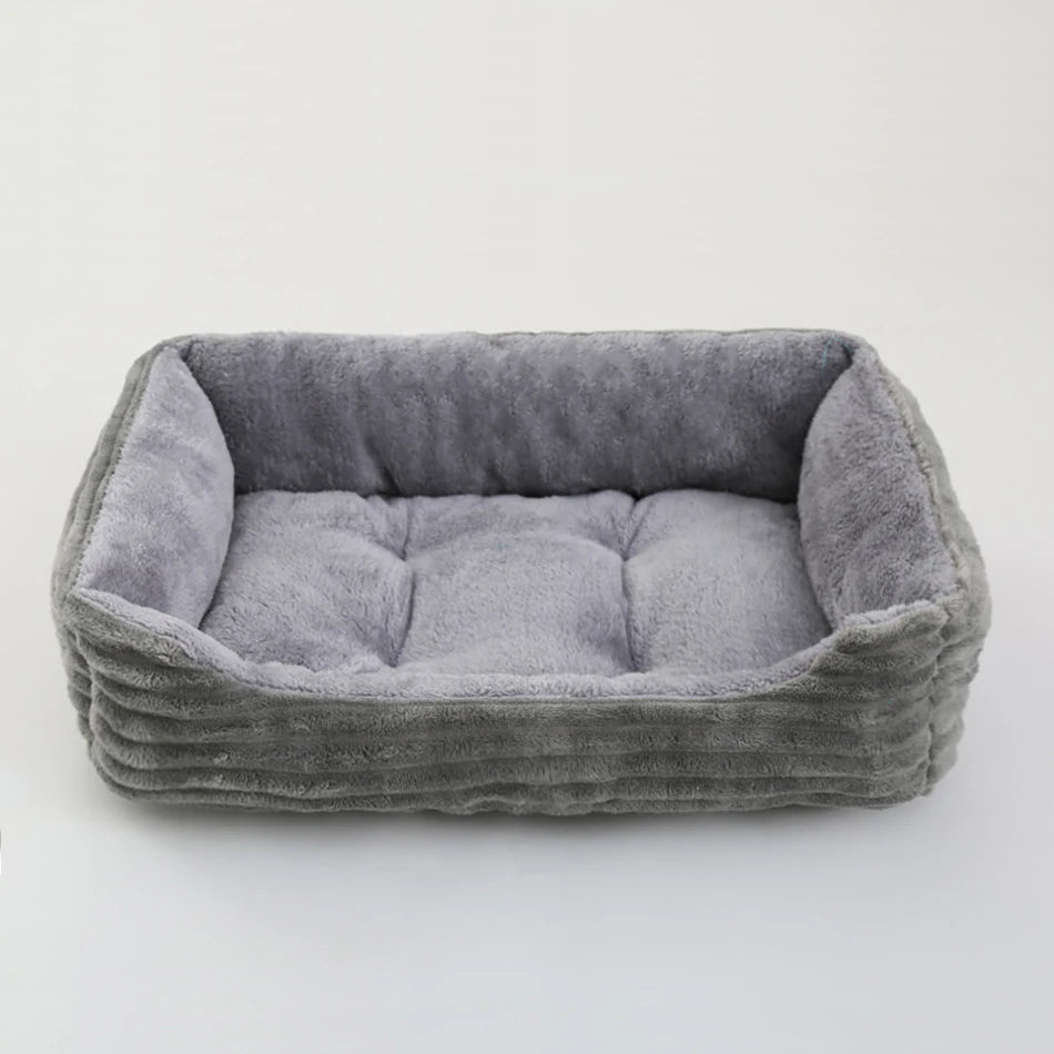 CURAPETS Calming Plush Square Pet Bed