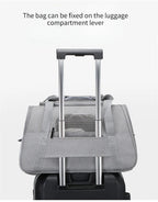 CURAPETS Foldable Mesh Pet Travel Carrier