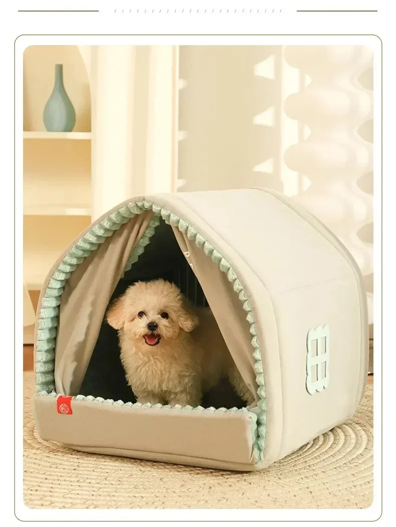 CURAPETS Winter Retreat Warming Pet Bed