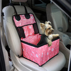 CURAPETS ComfortRide Car Seat with Storage Pockets