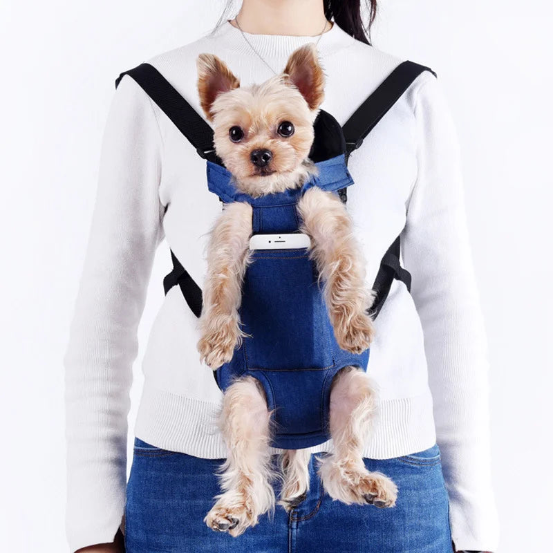 CURAPETS Camouflage Breathable Dog Travel Backpack