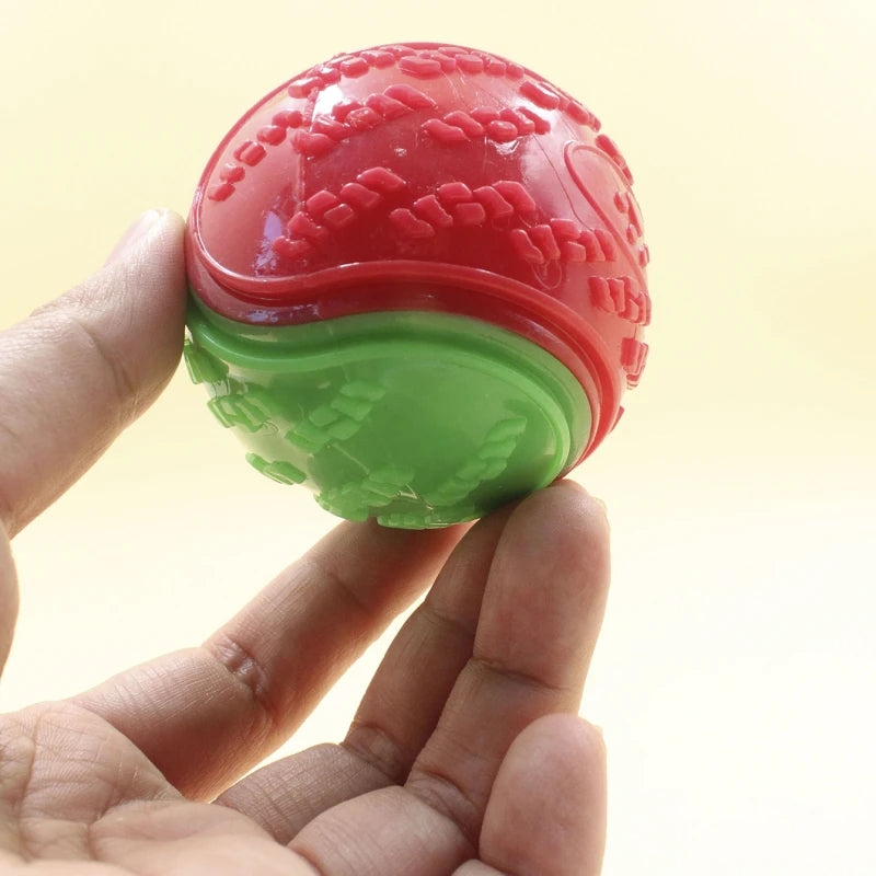 CURAPETS Squeaky TPR Dog Ball Toy