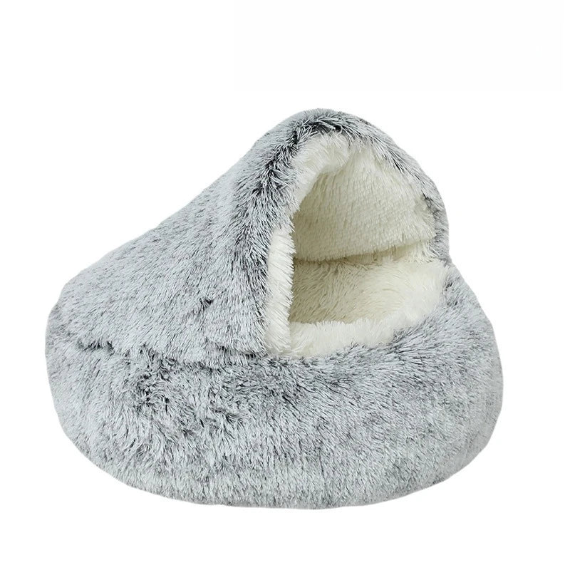 CURAPETS Winter Nest Semi-Enclosed Cat Bed
