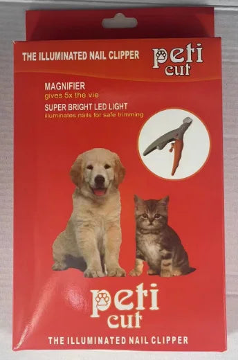CURAPETS LED Precision Pet Nail Clippers