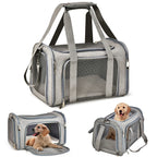 CURAPETS Claw-Defense Airline Pet Carrier