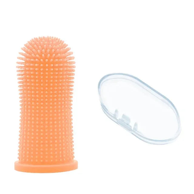 CURAPETS 360° Silicone Finger Toothbrush