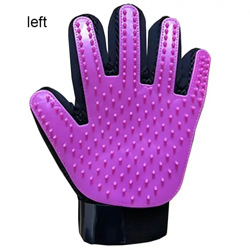 CURAPETS Silicone Deshedding Grooming Glove