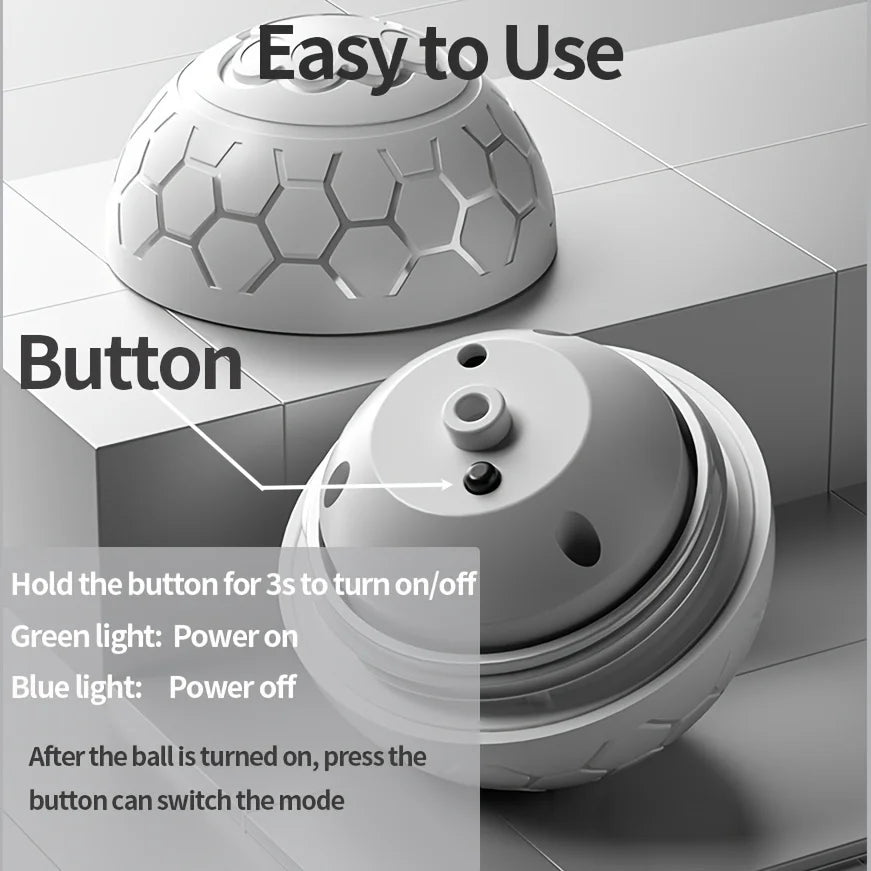 CURAPETS LumaBounce Interactive LED Toy Ball
