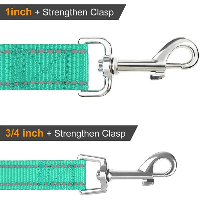 CURAPETS Night Reflective Training Lead Leash