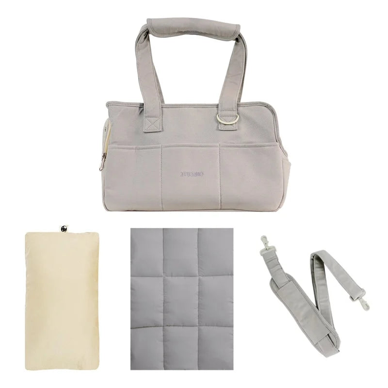 CURAPETS Cozy Cotton Shoulder Pet Carrier