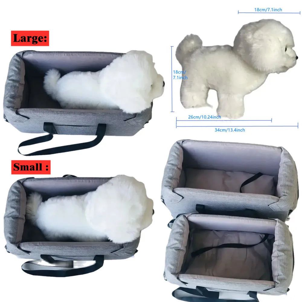 CURAPETS Console Comfort Dog Car Seat