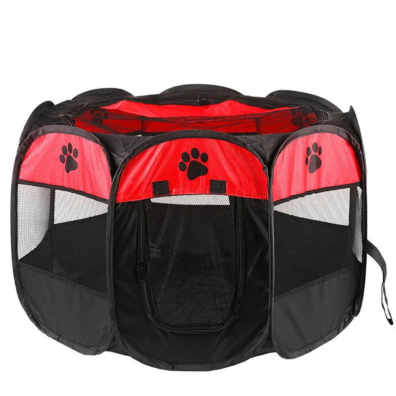 CURAPETS Foldable Octagonal Pet Playpen